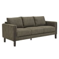 thumbnail image 2 of Hawken Boucle Fabric Sofa in Antique Espresso, 2 of 9