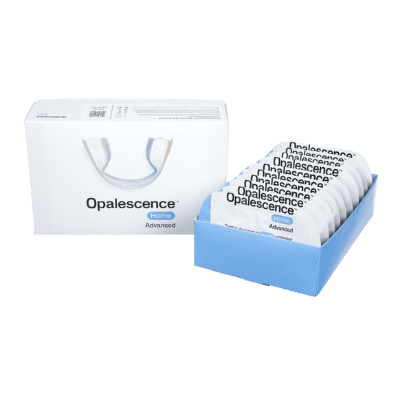Opalescence Home Advanced Gel Prefill Teeth Whitening Trays 10% (10 Treatments) Hydrogen Peroxide PF