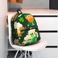 thumbnail image 6 of Goofa St Patrick's Day10 Print Casual Backpack for Women Men,Waterproof High School Bookbag,Lightweight Travel Daypack,Classic College Backpack,Laptob Backpack, 6 of 6