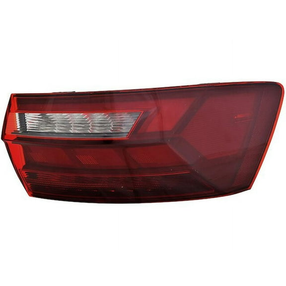 Right Outer Tail Light Assembly - Compatible with 2020 - 2023 Volkswagen Jetta Sedan 2021 2022