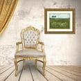 thumbnail image 3 of Prahl, Courtney 18x15 Gold Ornate Wood Framed with Double Matting Museum Art Print Titled - Over the Meadow Green, 3 of 4