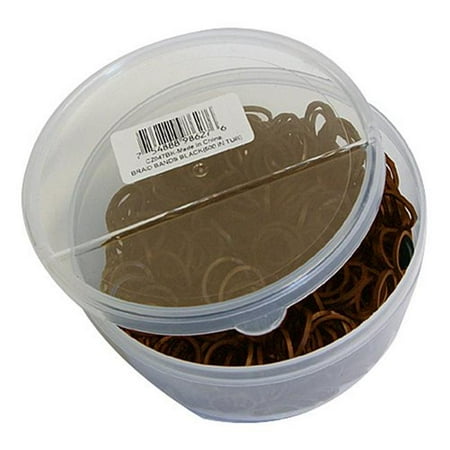 UPC: 0754888986290 | Intrepid International CZ047BN Braiding Bands 500 Tub – Brown