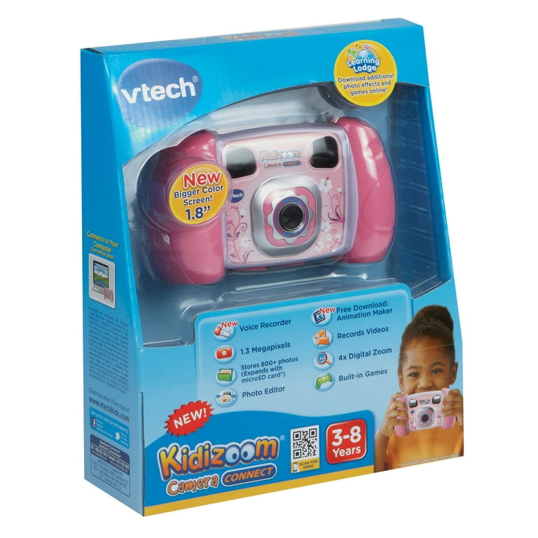VTech Kidizoom Camera Connect Pink Walmart