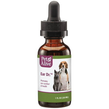 UPC: 0810845012317 | PetAlive Ear Dr. – Natural Ear Drops Promote Ear Comfort and Health in Cats and Dogs – Soothe Ear Discomfort to Reduce Constant Scratching – Keep Pets Ear Canals Clean and Clear – 30 mL