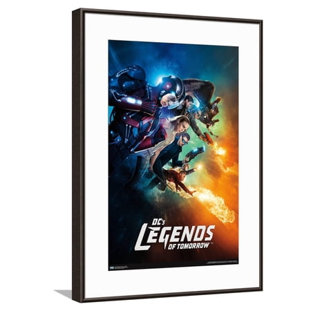 DC Comics Arrowverse DC's Legends of Tomorrow - One Sheet Canvas Wall Poster, 14.725" x 22.375"
