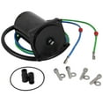 thumbnail image 2 of Tilt Trim Motor Compatible with 2005-2018 Evinrude E-TEC 60 65 70 75 90 115 130 HP Outboard 12V 2-Wire 4-Bolt Reversible Flat Blade OMC 5007776 5006319 5005756 5005838 5005817, 2 of 2
