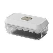 WEIXF Tray With Lid Large Capacity Silicone Ice Maker For Ice And Cubes Silicone Tablespoon Cute Ice Trays for Freezer Sphere Mini Garlic Container for Freezer Clear Ice Buckets for Bar Ice Cubes