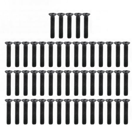 

Screws Assortment Kit M3 Countersunk Screw 50Pcs Durable For High Accuracy Machines M3x4 M3x5 M3x 6 M3x8 M3x10 M3x12 M3x16 M3x20