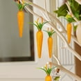 thumbnail image 4 of putnchl Easter Carrot Hanging Ornaments-6PCS Artificial Carrot,Realistic Thanksgiving Carrots Hanging Pendant For Tree, 4 of 7