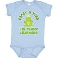 thumbnail image 3 of Inktastic Fancy A Kiss I'm Prince Charming Boys Baby Bodysuit, 3 of 5