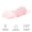 Two-tone pink, variant on Alignex Pro Sciatica Pillow – Ergonomic Memory Foam Lumbar Support Pillow for Bed, Lower Back Support Pillow for Sleeping, Waist Support Cushion for Side, Back, and Stomach Sleepers(gray)