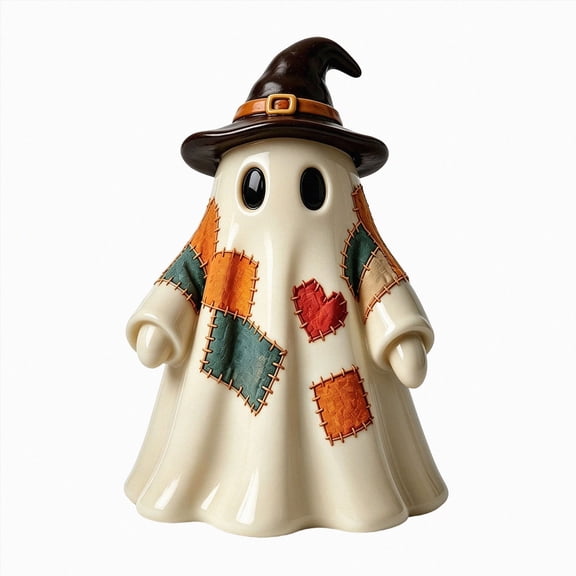 GHIIYER Halloween Figurines Patchwork Ornament Cute Resin Figurines for Home Holiday Party OTHER One Size
