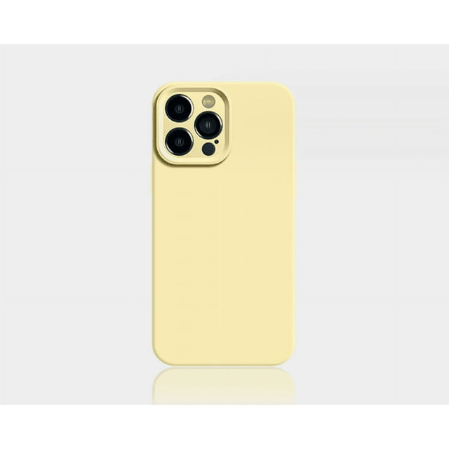 Phone Case for Iphone 14 15 plus pro max high quality liquid silicone Solid Classic phone case