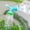 Blue, variant on Blue Drink Bottle Handheld Showerhead Sprayer - Convertable Sprinkler For Garden Watering, Bath Play, Camping, Pet Washing, Poolside, Car Cleaning, Outdoor Parties - For ,