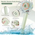 thumbnail image 3 of Electric Body Bath Brush, Rechargeable Back Brush for Shower with 5 Spin Brush Heads, Silicone Body Scrubber Exfoliating Deep Cleansing Brush New Arri, 3 of 5