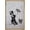 NATURAL, variant on wall26 Framed Canvas Print Wall Art Banksy British Artist Spray Paint Kid Superhero Nurse Toy Graffiti &amp; Street Art Urban Illustrations Modern Art for Living Room, Bedroom, Office - 16"x24&q
