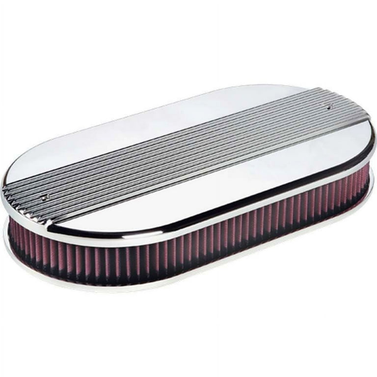 Billet Specialties Air Cleaner Assembly Dual Quad Ribbed Billet Specialties Air Cleaner Assembly Dual Quad Ribbed