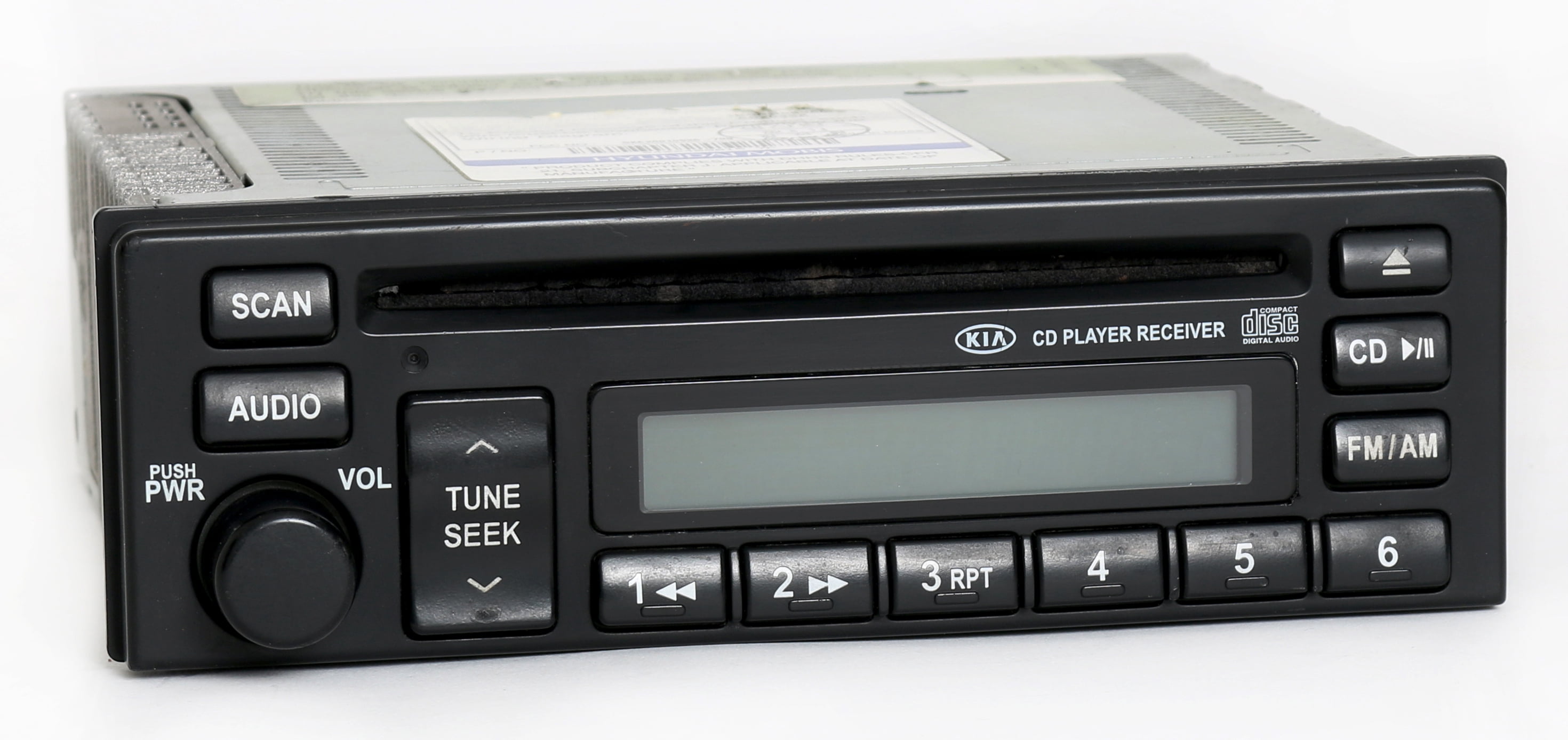 Restored Kia Sedona 2002-2005 Radio AM FM CD Player Factory OEM 1K5AD66860A (Refurbished)