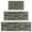 Multicolor Bigfoot and-2, variant on Green Bigfoot and Tree Pattern Kitchen Rugs Sets Of 3,Kitchen Runner Rugs Non Skid Washable,Decorative Kitchen Floor Mats for Kitchen,Sink,Laundry,17"x30" 17"x47" 17"x59"