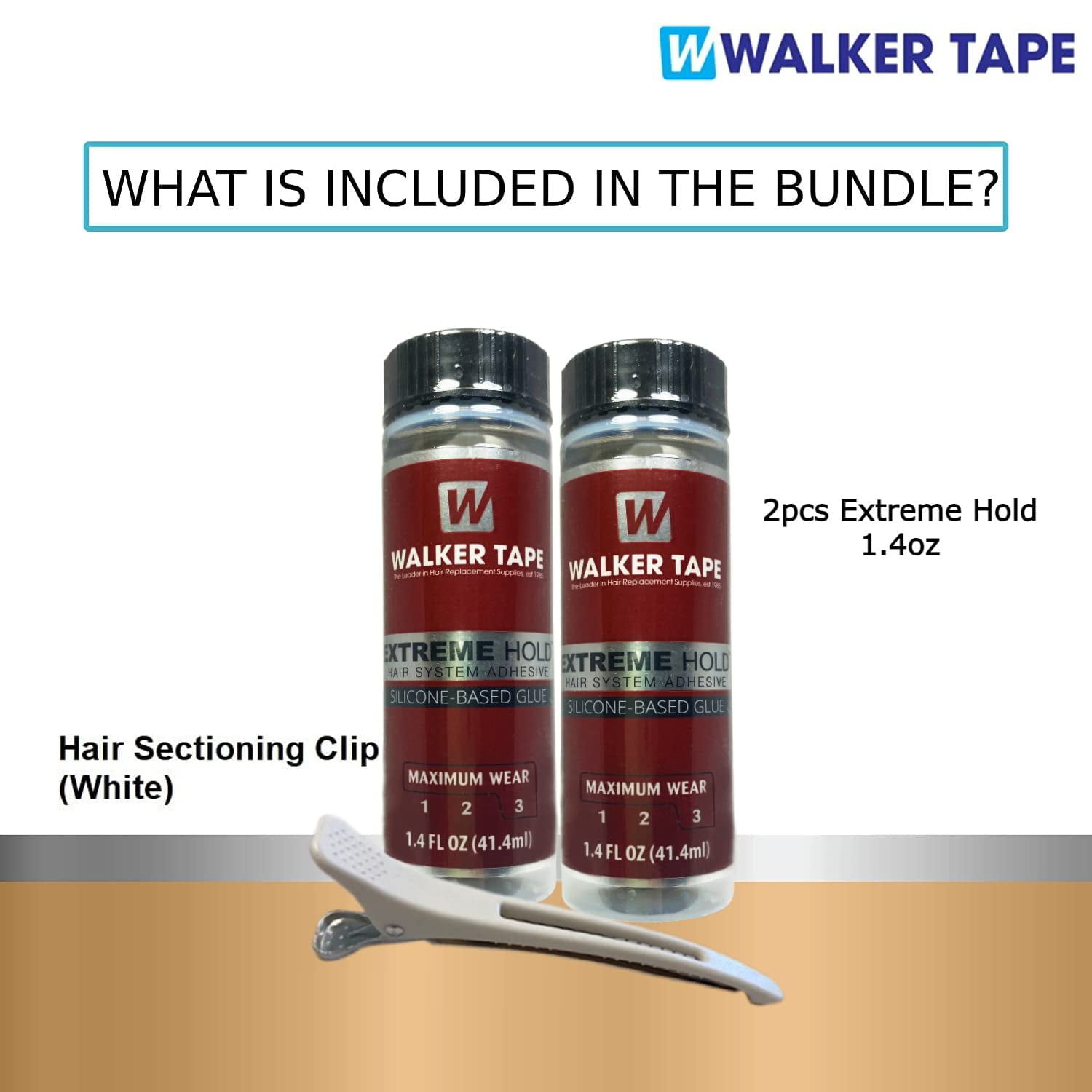Waterproof Professional Hair Bonding Glue For Fixing Hair Extensions  2Pcs/Set Hair Bond Remover For Salon Black Liquid Adhesive