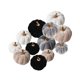 thumbnail image 5 of 12 piezas adornos artificiales calabaza terciopelo para decoración otoño y Halloween, ideales para la entrada, exteriores e islas, 5 of 8