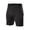 Black, variant on Men's Gym Compression Pants for Running Basketball Training Base Layer Athletic Fit Tights Men's Compression Pants Cool Dry Tights Spandex Sports Base Layer Yoga Pants Red L