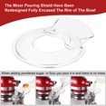 thumbnail image 2 of Pouring Shield for KitchenAid-Secure Pouring Shield with Removable Pour Spout for KitchenAid 4.5-5 Quart Tilt-Head Stand Mixers, Splatter Guard Fits for Stainless Steel, Glass, Ceramic Bowls, 2 of 5