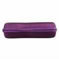 thumbnail image 4 of Estuche rígido de viaje de EVA con funda protectora y funda de transporte para la afeitadora eléctrica Panasonic Close Curves ES2207P de 3 hojas, inalámbrica, de Hermitshell (nailon morado), 4 of 5