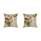 thumbnail image 2 of Inteprter Funda de cojín decorativa con estilo para cambiar fácilmente, funda de almohada de flores de amplia aplicación, kztym001-6 kztym001-6 2Conjunto, 2 of 6