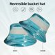 thumbnail image 2 of Balery Turquoise Ocean Reflection Sombreros para el sol para hombre y mujer, sombrero de pescador con UPF 50+, 2 of 6