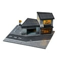 thumbnail image 3 of Modelo de escena de tienda de comestibles a escala 1/64, miniatura auténtica con luz, decoración del hogar con estacionamiento para diseño, escritorio, 3 of 8