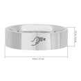 thumbnail image 2 of 1 Pair Matching Promise Rings Couples Love Rings Finger Rings for Engagement Wedding, 2 of 4