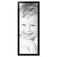 thumbnail image 2 of ArtToFrames 18" x 49" Honors Black with Silver Picture Frame, 18x49 inch Black Wood Poster Frame (WOM-5157),  Pack, 2 of 7