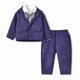 thumbnail image 1 of Traje de caballero para niños Disfraz de pana de invierno de manga larga, 1 of 5