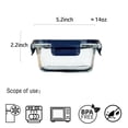 thumbnail image 2 of Contenedor de Almacenamiento de Alimentos R.repad yay 2 tazas de vidrio a prueba de fugas, 2 of 9