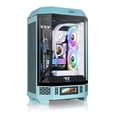 thumbnail image 1 of GABINETE THERMALTAKE THE TOWER 300 M-ATX CRISTAL MICROTOWER TURQUEZA CA-1Y4-00SBWN-00, 1 of 5