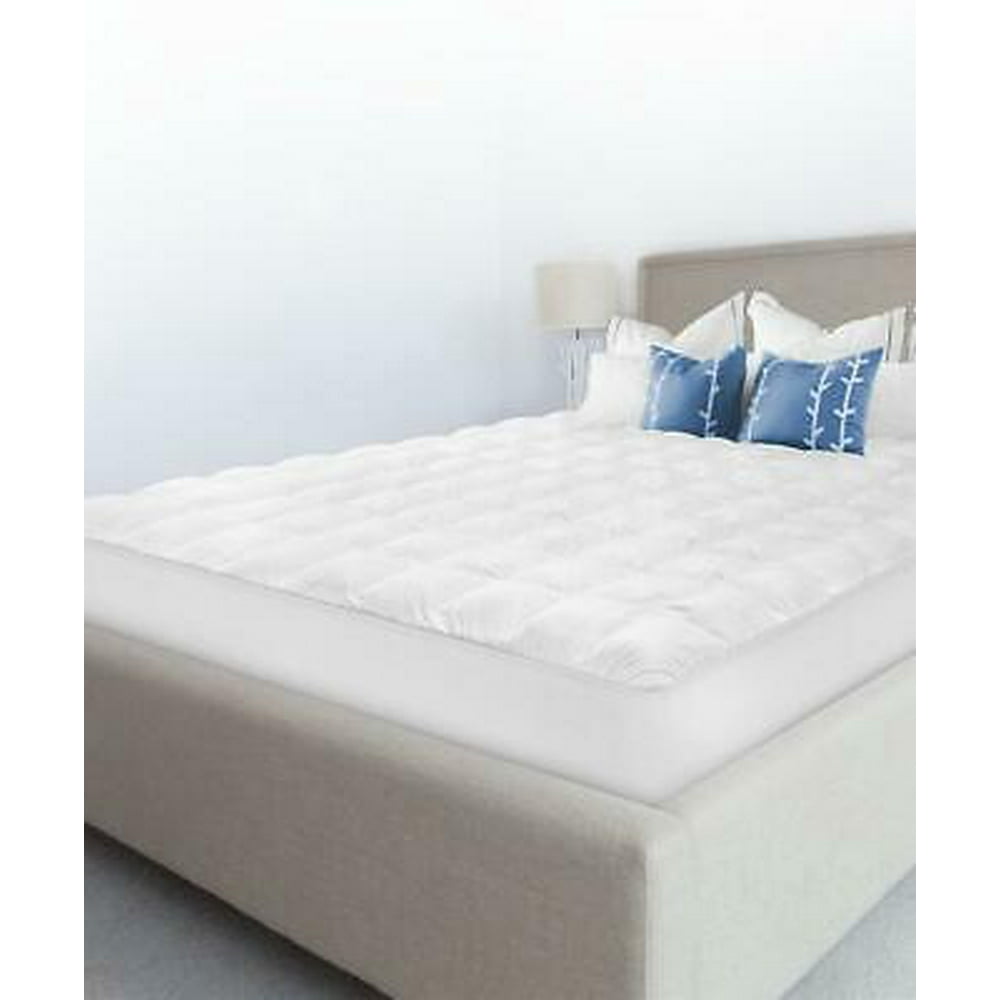 Luxury Top Loft Gel Fiber Queen Mattress Pad
