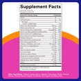 thumbnail image 4 of SmartyPants Teen Girl Multivitamin Gummies, Teen Vitamins with Biotin to Maintain Healthy Hair, Skin & Nails, Vitamins D3, B12 & Folate, 19 Nutrients, 60 Count, 4 of 15
