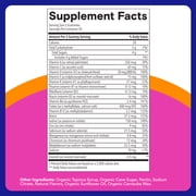 SmartyPants Teen Girl Multivitamin Gummies, Teen Vitamins with Biotin to Maintain Healthy Hair, Skin & Nails, Vitamins D3, B12 & Folate, 19 Nutrients, 60 Count