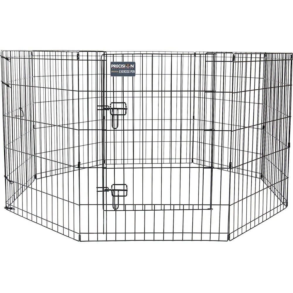 Precision Pet 7012330 Universal Exercise Pen with Door, 30'' Walmart
