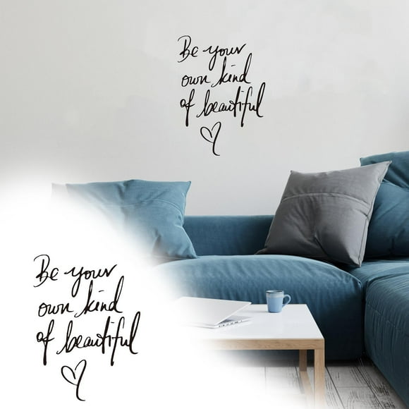 Dvkptbk Wall Stickers Personalized and English Wall Sticker Warm Home Bedroom Studio Dormitory Background Wall Decorative Wall Sticker Home Decor on Clearance