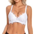 thumbnail image 5 of Wensltd Lace Bras for Women No Underwire Soft Supportive Comfortable Push Up Everyday Bra, 5 of 9