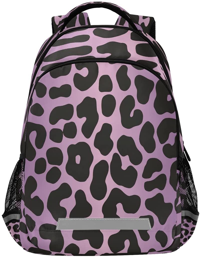 Purple Gradient Animal Leopard Print 