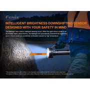 Fenix Lighting LR80R Lithium Ion 18000 Lumens Luminus SST70 LED Flashlight, Black