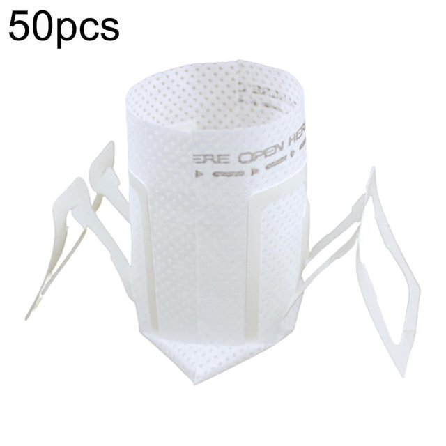 Portable Coffee Mesh Filter Bag Hanging Ear Style Drinking Pouch Tool 50pcs