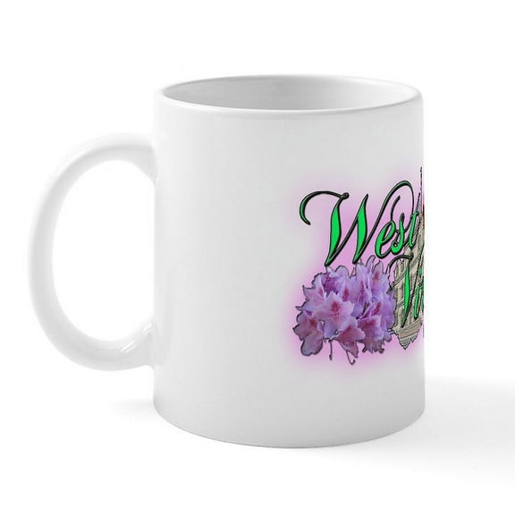 CafePress - West Virginia Mug - 11 oz Ceramic Mug - Novelty Coffee Tea Cup