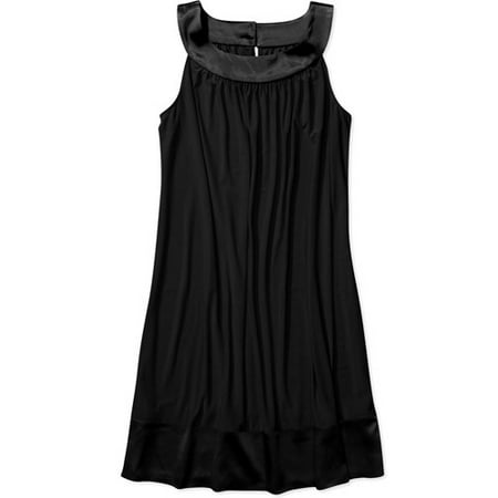 Women's Plus Sleeveless Trapeze Dress