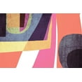 thumbnail image 2 of Orlov, Irena 14x11 Black Ornate Wood Framed with Double Matting Museum Art Print Titled - Art Shape Colors design VI, 2 of 4