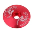 thumbnail image 2 of koolsoo 4xaluminium Alliage Tige Sans Fil Casque Haut Couvercle 4 Pcs, 2 of 9