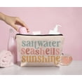 thumbnail image 4 of Bolsa de maquillaje uinwk Beach Summer Travel para mujer de lino, 4 of 5